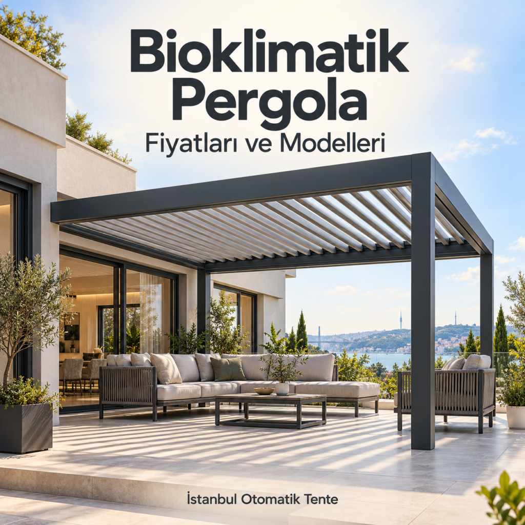 Bioklimatik Pergola Fiyatları ve Modelleri